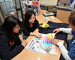 シルクプリント加工体験